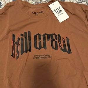 Kill Crew- It’s Only Pain T-shirt, sand XL
